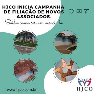 Read more about the article HJCO inicia campanha de filiação de novos associados. Saiba como se associar.