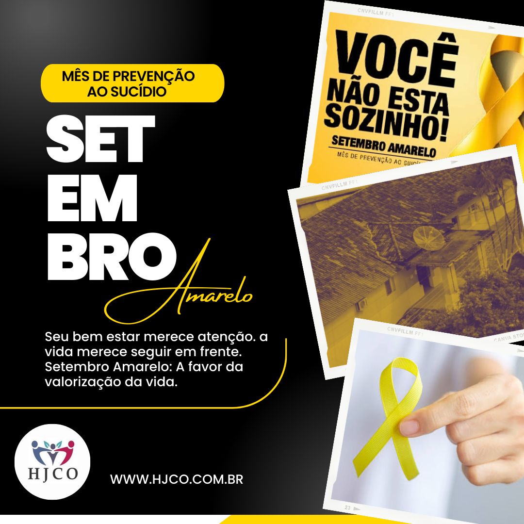 You are currently viewing O Hospital João César de Oliveira abraça a campanha do Setembro Amarelo!